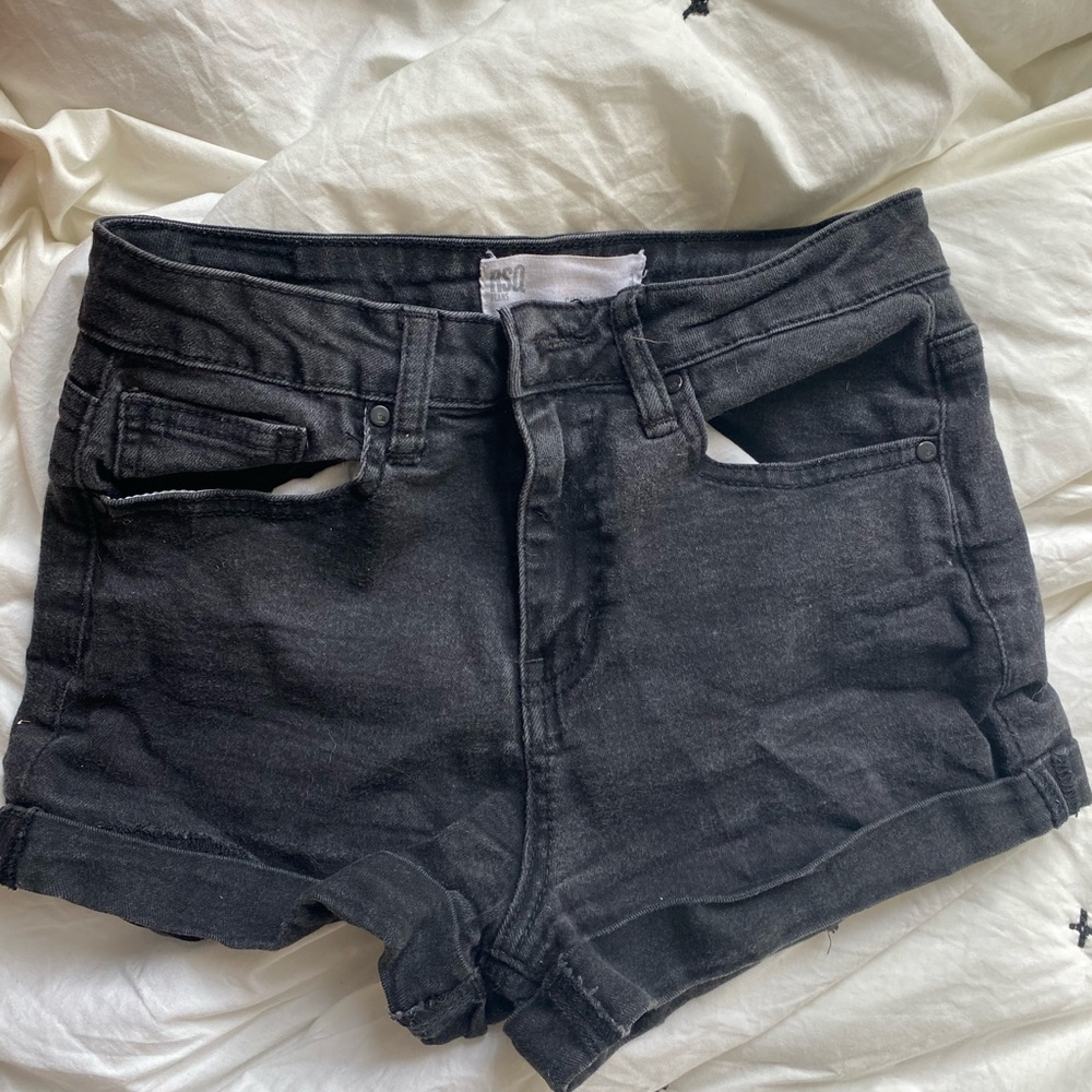 Black shorts